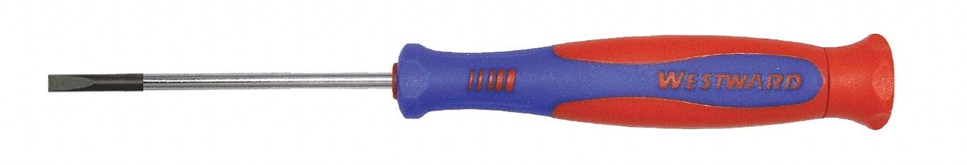 Westward 401L51 - 20-Pack Precision Slotted Screwdriver Set (1/8 Inch) - Ideal for Electronics Repair, Jewelry Making & Small Appliance Maintenance