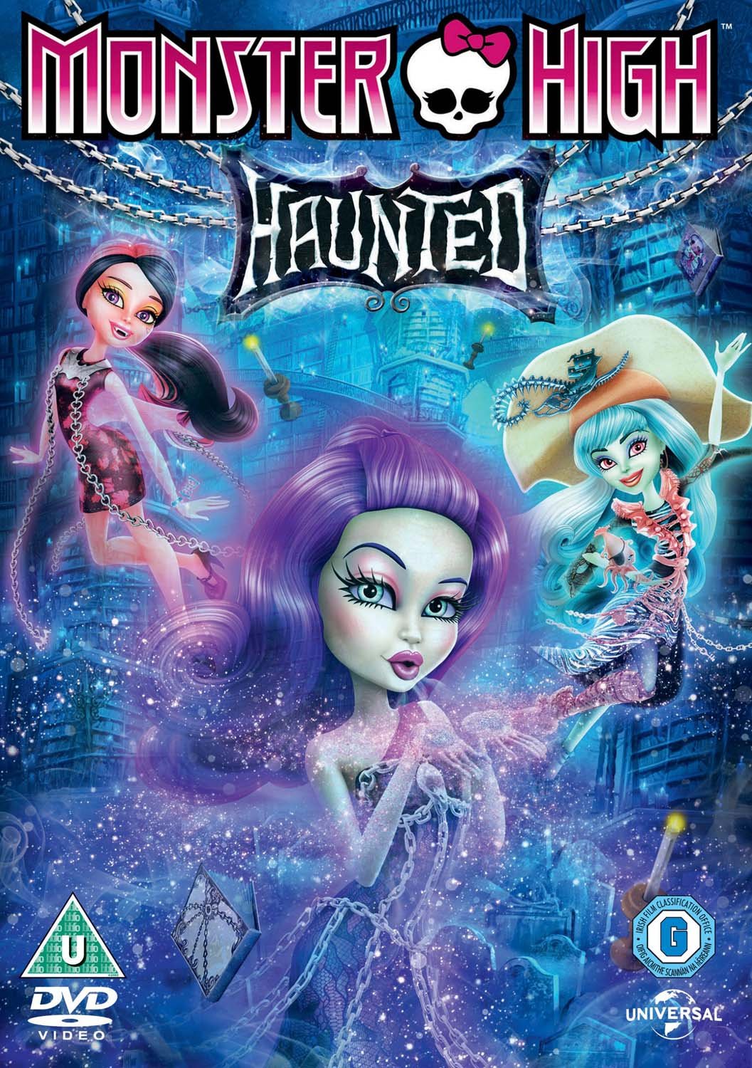 Monster High: Haunted DVD - Collector's Edition | Scary Movie for Kids & Teens | Perfect for Halloween Parties & Sleepovers