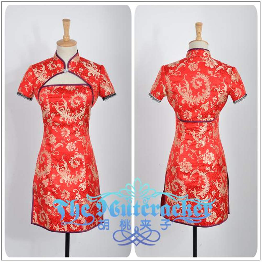 Erina Nakiri Cosplay Costume - Custom Made Cheongsam Dress for Christmas, Halloween & Carnival Parties | Perfect for Anime Conventions & Themed Events