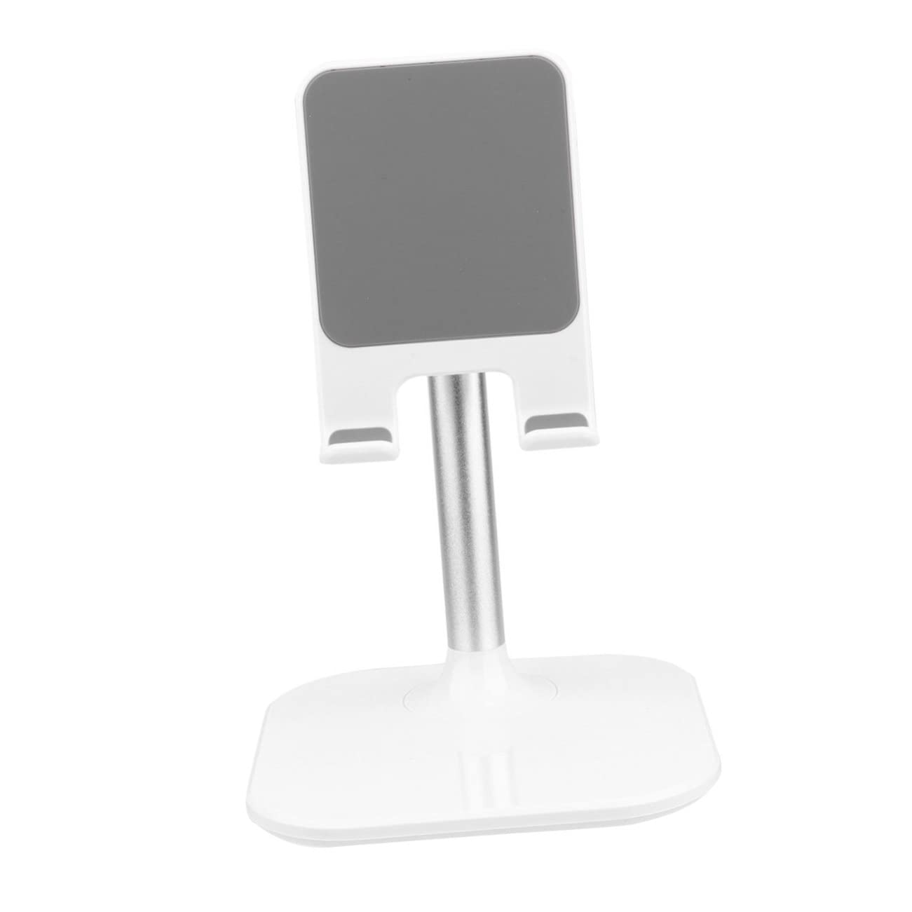 Universal Adjustable Phone and Tablet Stand Holder - 2 Pack, White - Perfect for Desk, Bed, Kitchen, and Office Use with Smartphones & Tablets