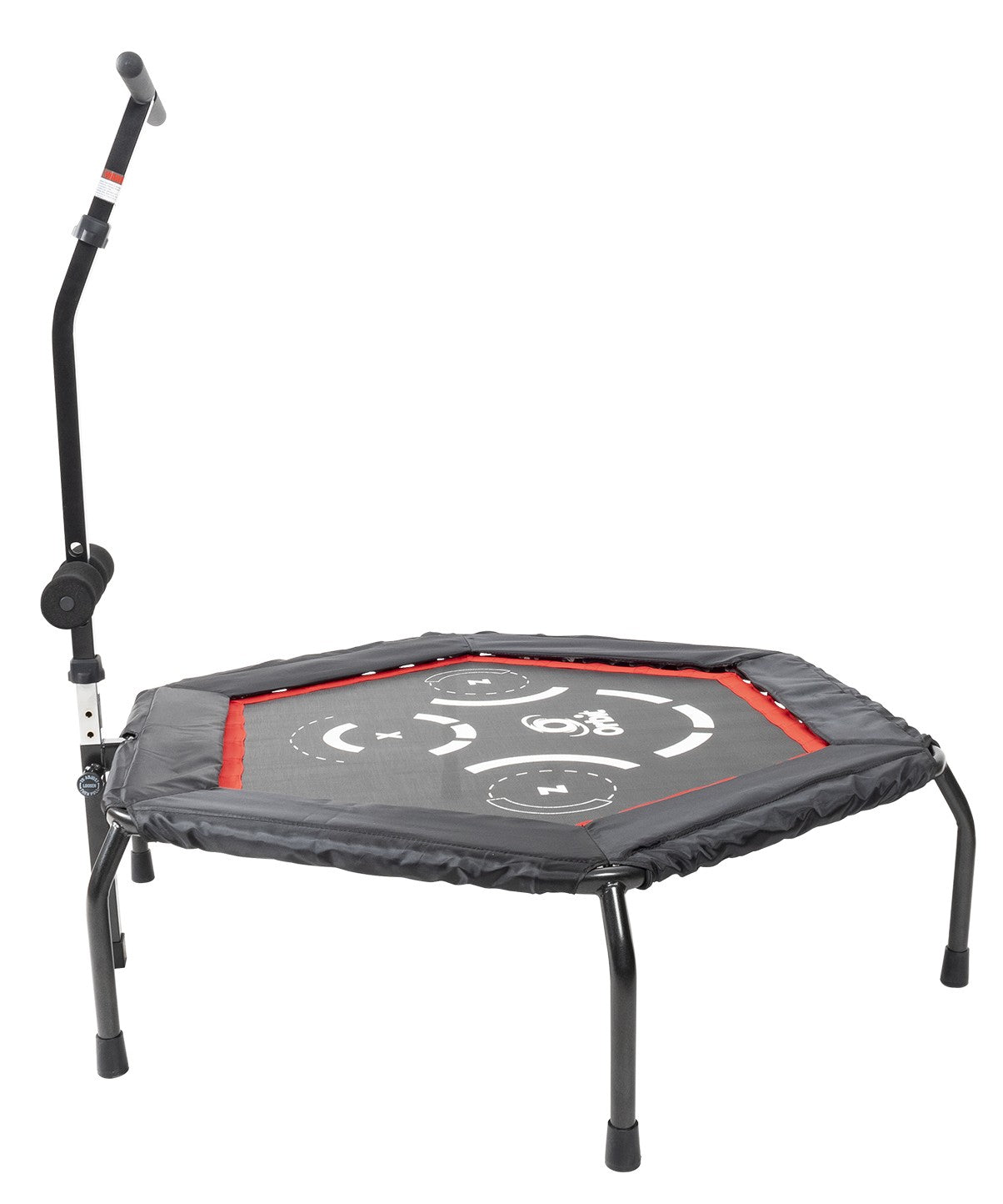 Commercial Bungee Rebounder - Heavy Duty Mini Trampoline for Fitness & Workout - Perfect for Home Gym, Cardio Training & Rebound Therapy