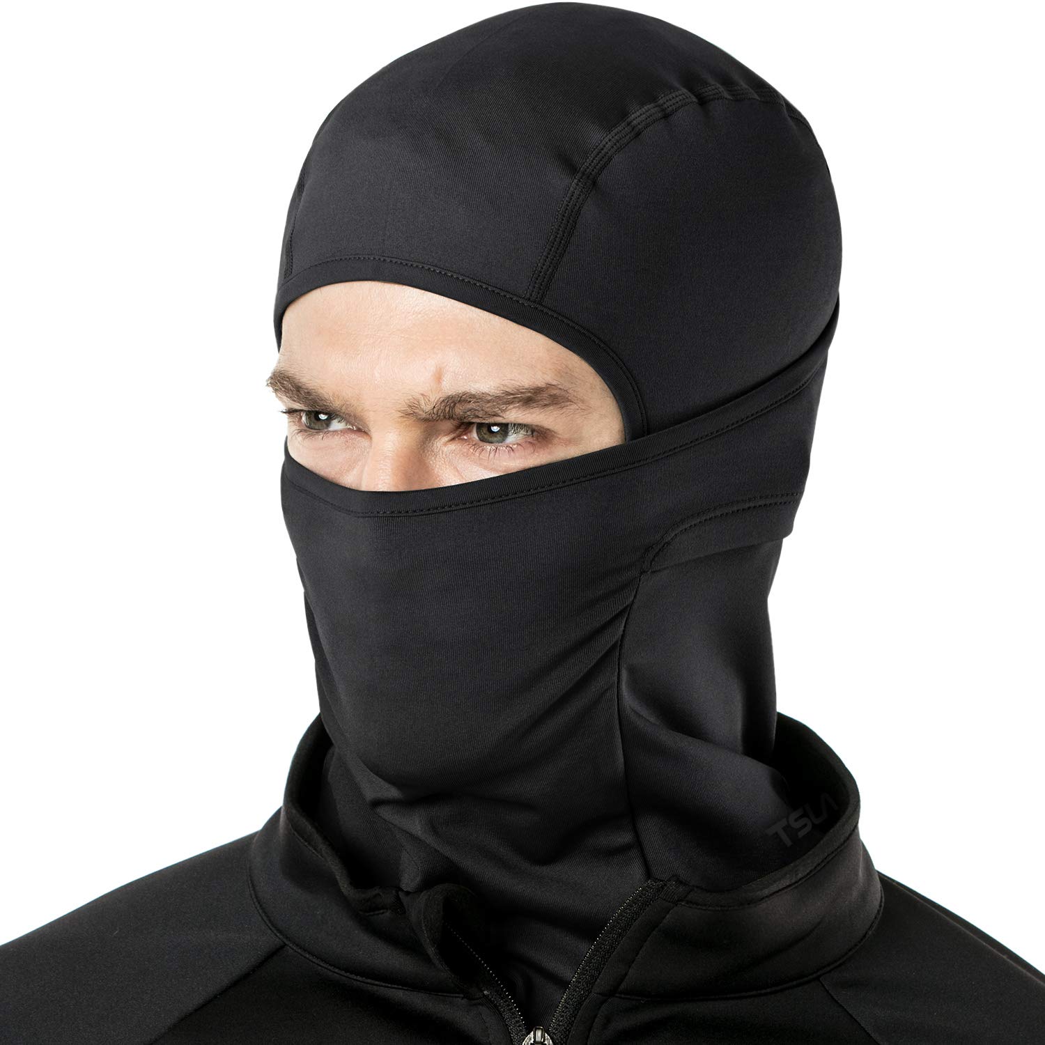 TSLA Thermal Winter Balaclava Face Mask - UV Protection Fleece Lined Ski Mask for Men & Women - Lightweight Windproof Neck Gaiter for Skiing, Snowboarding, Motorcycling & Outdoor Winter Activities
