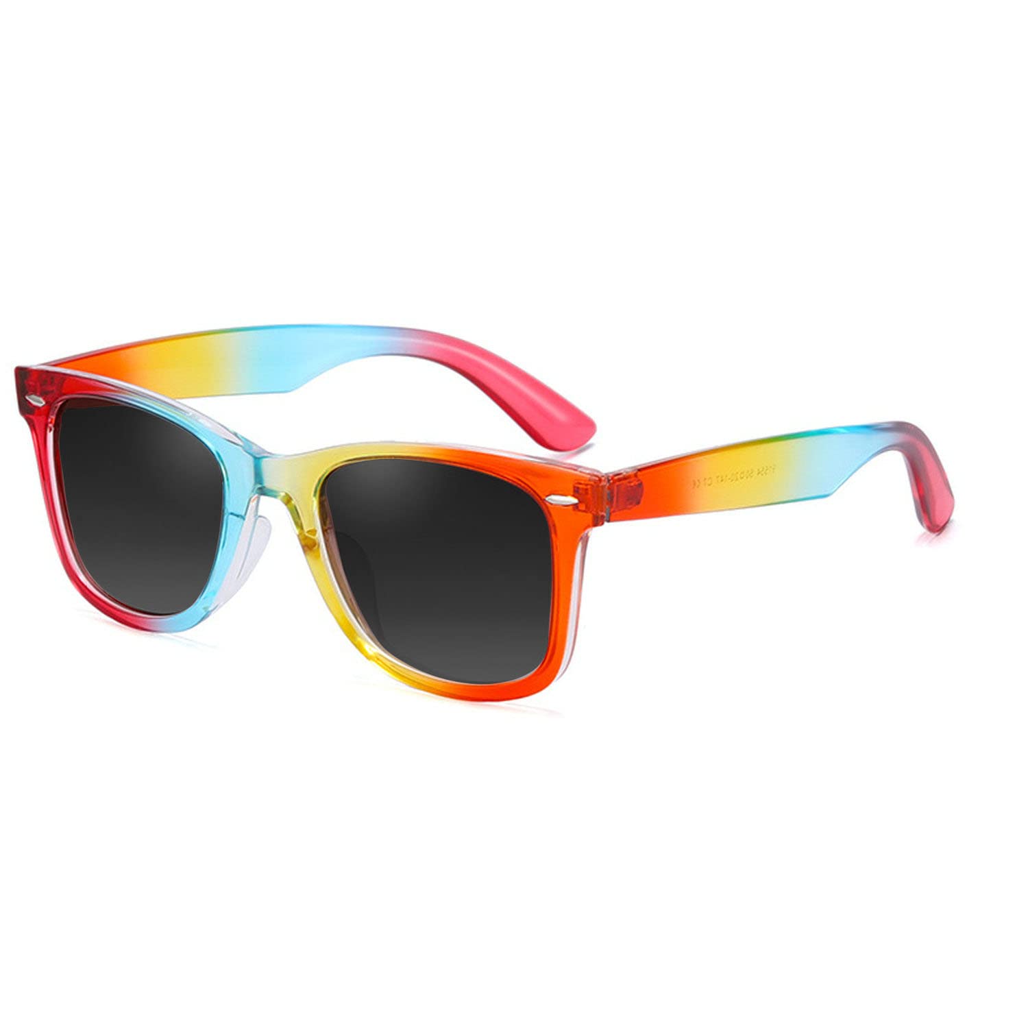 Melrose Women's Fashion Sunglasses with Full Lens Reading Glasses - Rainbow Frame UV Protection for Outdoor Activities, Reading & Driving