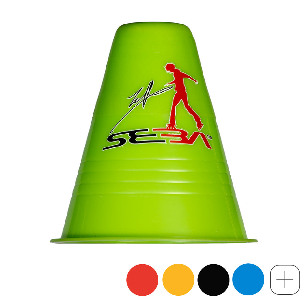 Seba Dual Density Cones for Skateboarding - High-Performance Training & Trick Practice - Perfect for Street & Park Skating