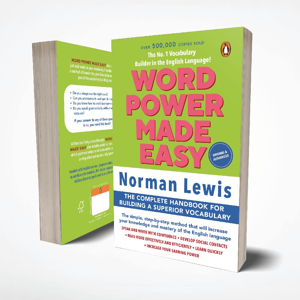 Word Power Made Easy - Best Vocabulary Builder Book for English Learners | Improve Communication Skills for Work, School & Daily Life