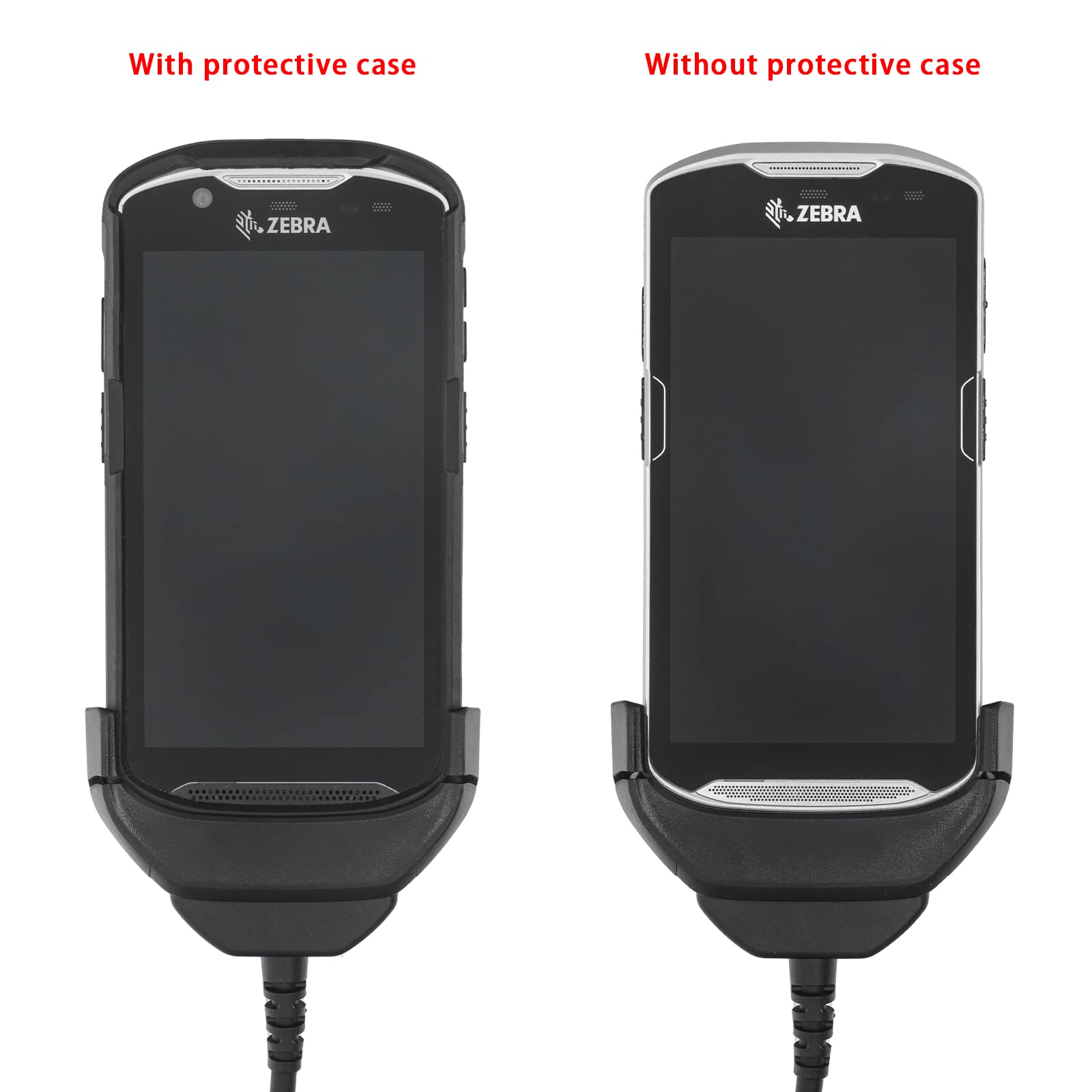 Zebra TC51 TC52 TC56 TC57 Scanner Charger Cable - 5V2A Fast Charging with 6ft USB Cable | Compatible with TC510K & More | Perfect for Warehouse Workers, Postal Carriers, Retail Staff & Baggage Handlers | Durable Charging Solution for Mobile Computers in Logistics, Delivery & Inventory Management
