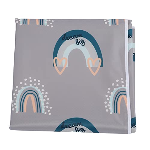 Non-Slip Waterproof Spill Mat for High Chair - Durable Floor & Table Protector for Baby Mealtime, Dining, and Bar Use