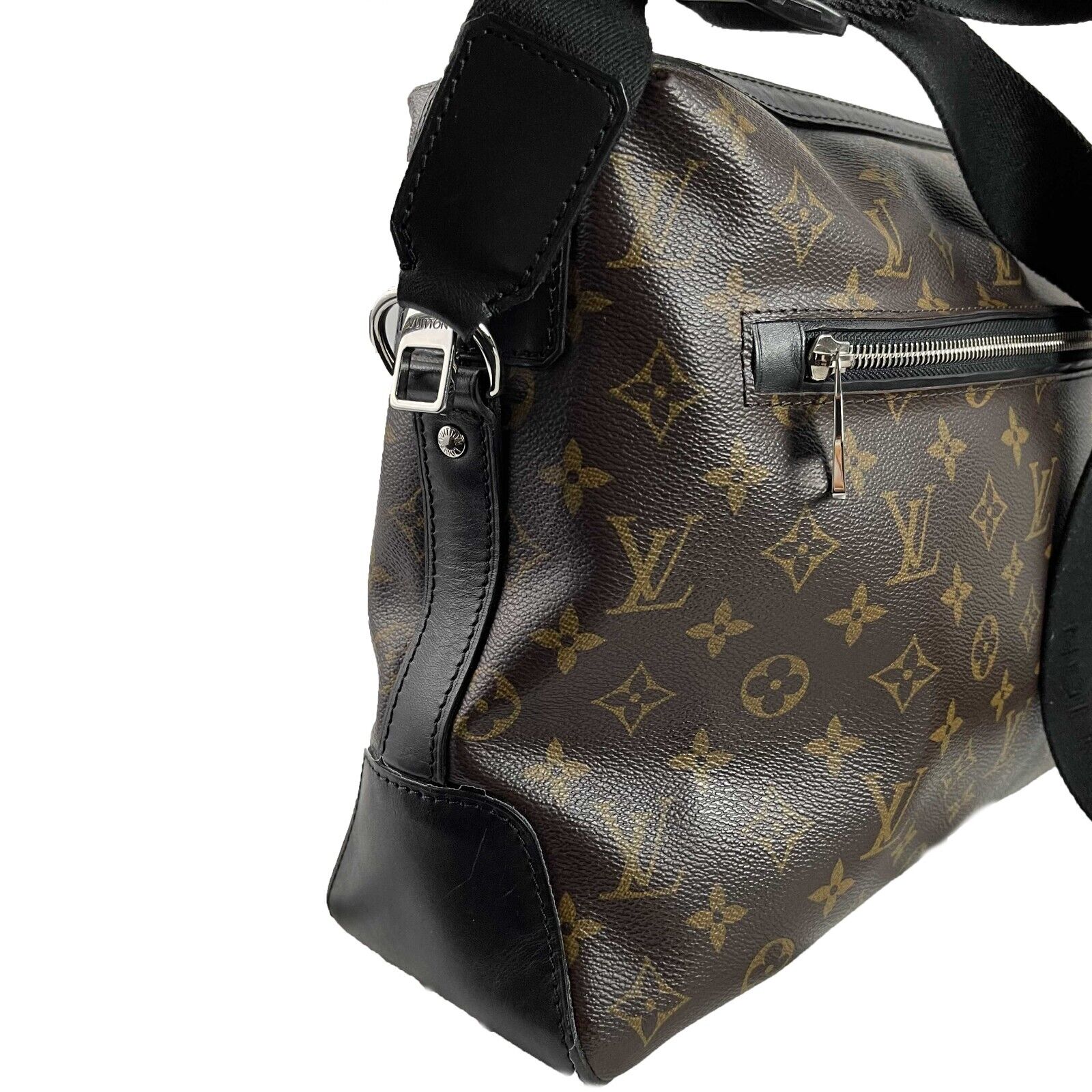 Louis Vuitton Monogram Macassar Torres Messenger Bag - Genuine Leather Crossbody Purse for Women, Perfect for Work, Travel & Everyday Use