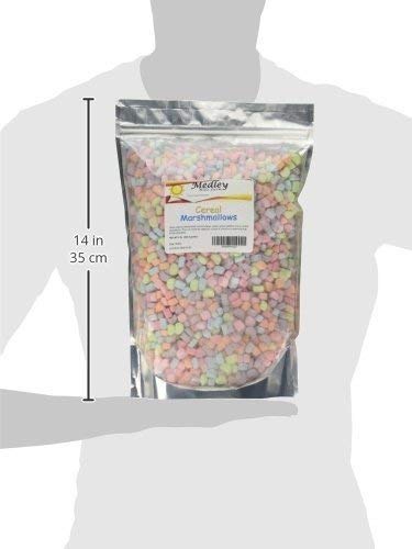 Medley Hills Farm Cereal Marshmallows 1 lb - Premium Marshmallow Bits for Baking, Hot Cocoa & Desserts - Perfect for Rice Krispie Treats, S'mores & Party Snacks