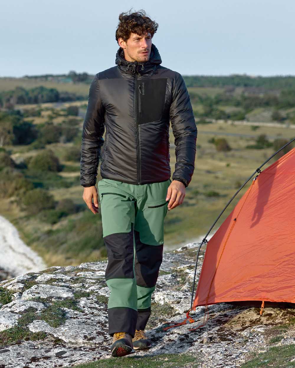 Didriksons Men's Sander Jacket - Waterproof Windproof Outdoor Jacket for Hiking, Camping & Winter Activities