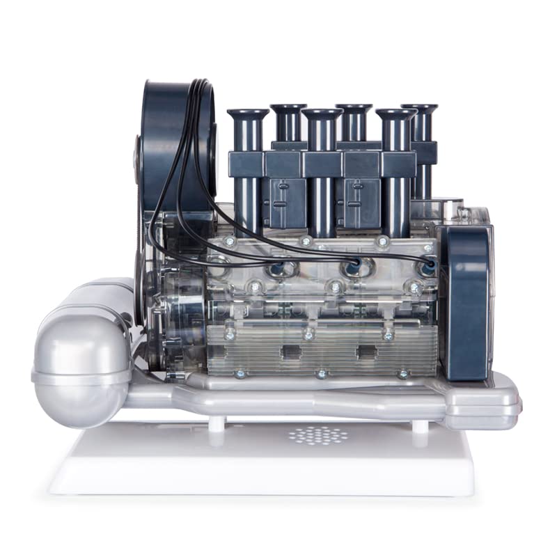 Build Your Own Porsche 911 Boxer Engine Toy - Replica Model Building Kit with Sounds & LED Lights - 280+ Pieces STEM Educational Toy for Ages 10+ - Perfect for Car Enthusiasts, DIY Projects & Display Collection