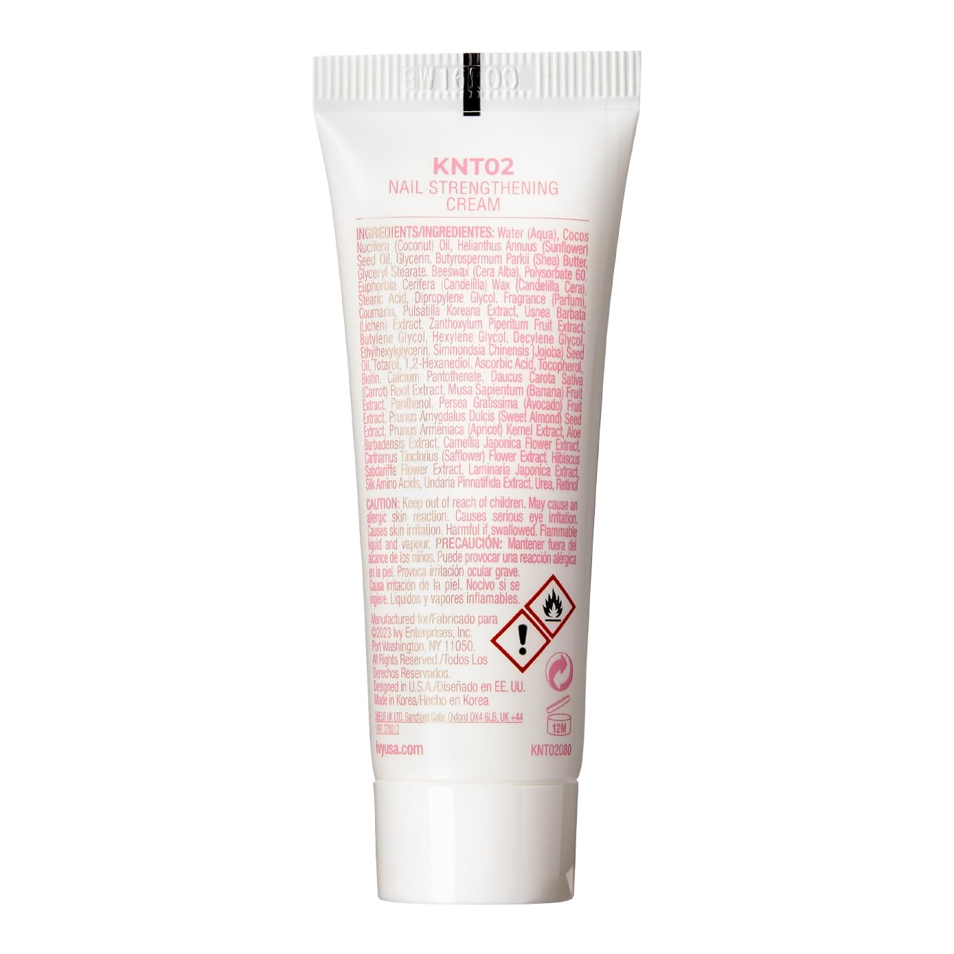 Nail Strengthening Cream with Coconut Oil - Korean Nail Growth & Conditioning Treatment for Stronger, Healthier Nails - Perfect for Manicures, Nail Care Routines & Damaged Nail Repair