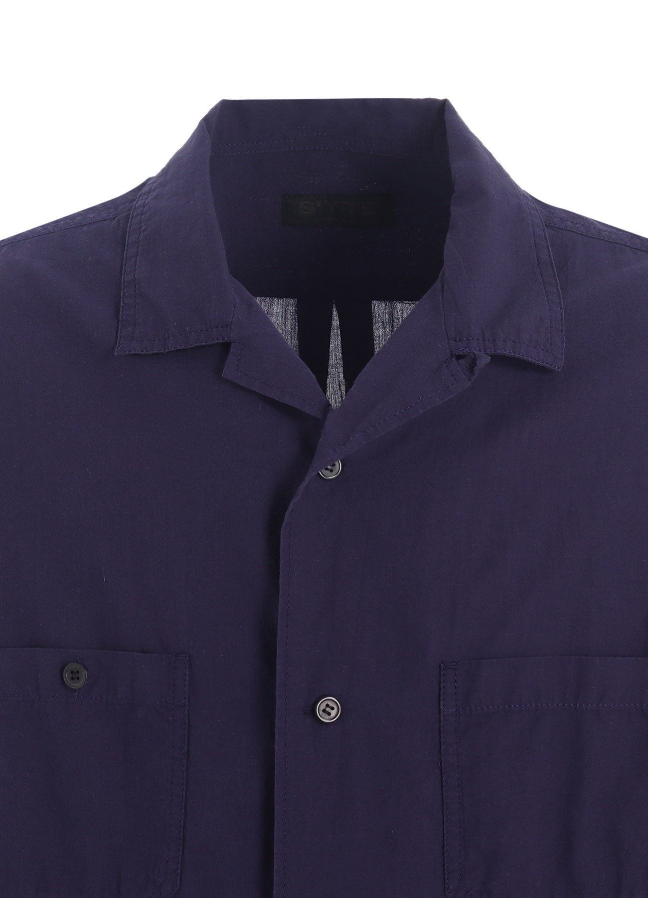 Premium Loose Fit Chambray Broadcloth Shirt for Men - Comfortable Open Collar Casual Shirt for Work, Travel & Everyday Wear