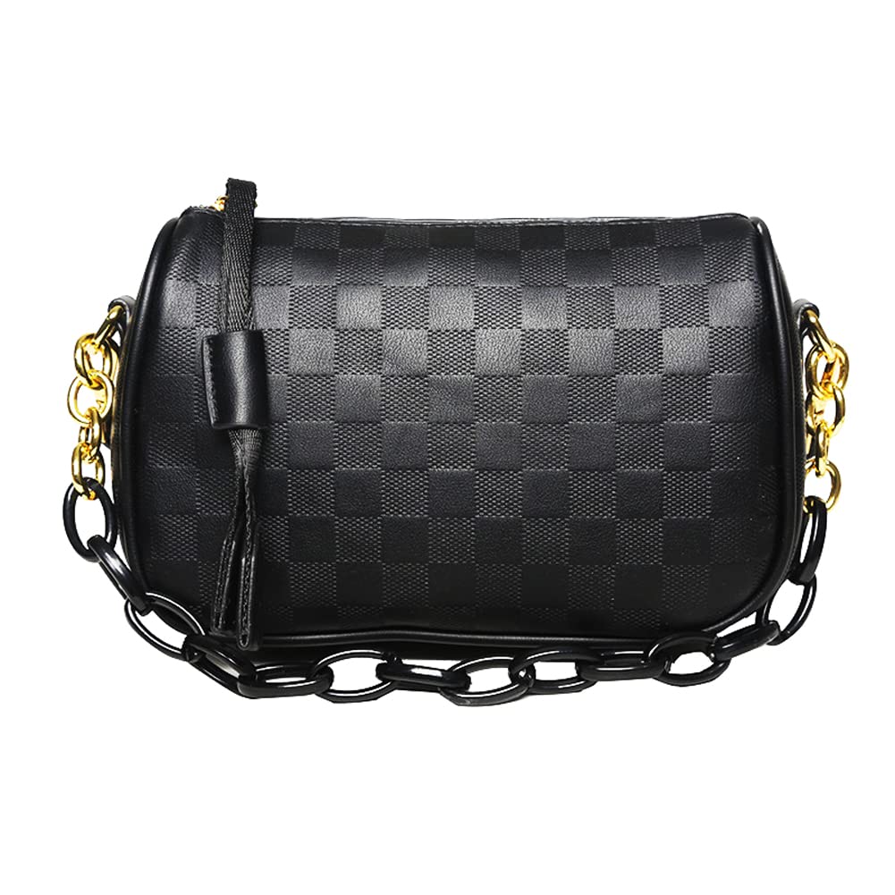 Women's Crossbody Bags Small Leather Handbag with Adjustable Wide Strap - Perfect for Travel, Shopping & Everyday Use