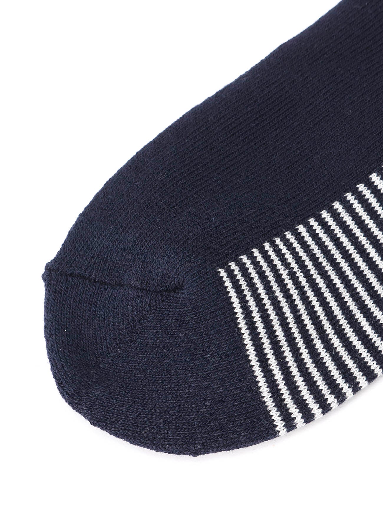 Men's Cotton/Spandex Pile Jersey Short Border Socks - Breathable & Comfortable for Casual Wear, Sports & Everyday Use