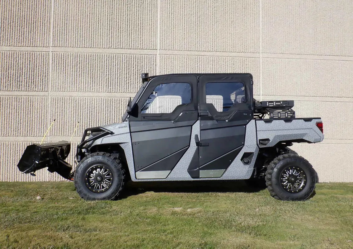 KOLPIN Ranger Crew 1000 Rear Upper Soft Door for UTV & ATV - Durable Weatherproof Replacement Door for Off-Road Vehicles - Perfect for Hunting, Farming & Outdoor Adventures
