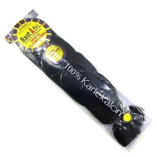 Rast Afri Classic Jumbo Braid Hair - 100% Kanekalon Synthetic Hair for Box Braids & Protective Styles - Perfect for African American Hair, Cosplay & Everyday Wear