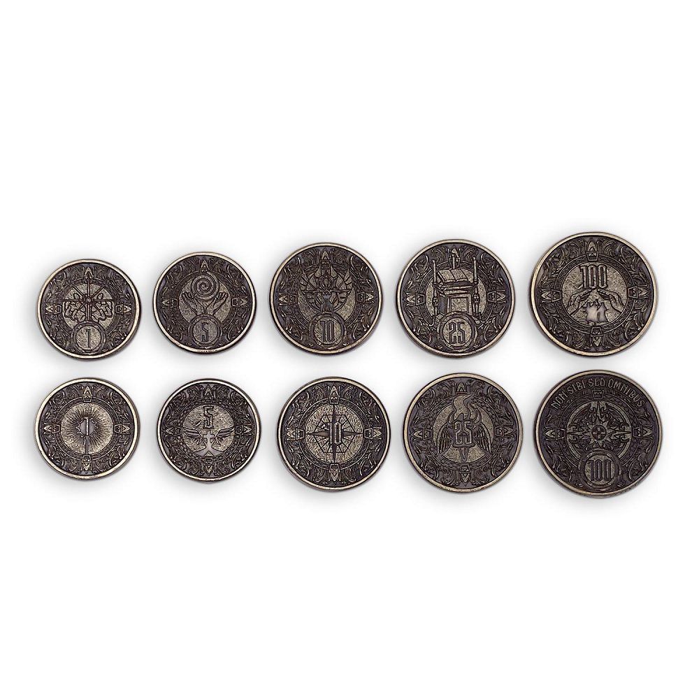 Cleric Set of 10 Adventure Coins for D&D, RPG, and Tabletop Gaming - Perfect for Campaigns, Collecting, and Game Rewards