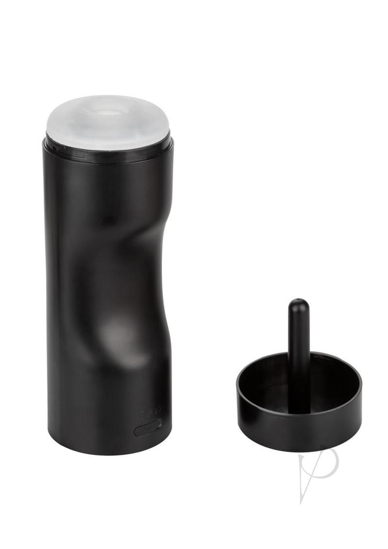 Bionic Sucking & Vibrating Rechargeable Anal Masturbator for Men - Black | Prostate Massager for Pleasure & Relaxation | Perfect for Solo Play & Couples Intimacy