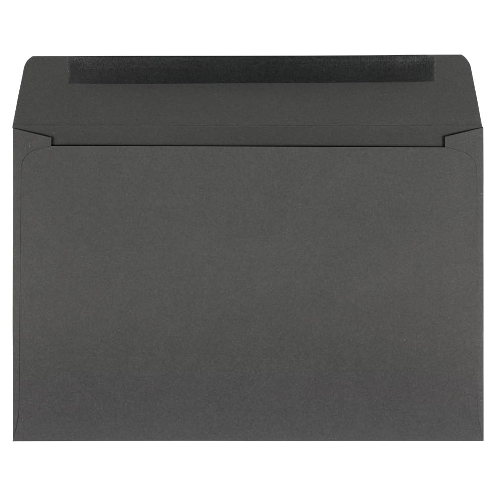 JAM PAPER 6 x 9 Inches Open End Premium Catalog Envelopes - 1000 Pack Bulk Business Mailing Envelopes, Dark Grey - Perfect for Direct Mail, Invoices, and Business Correspondence