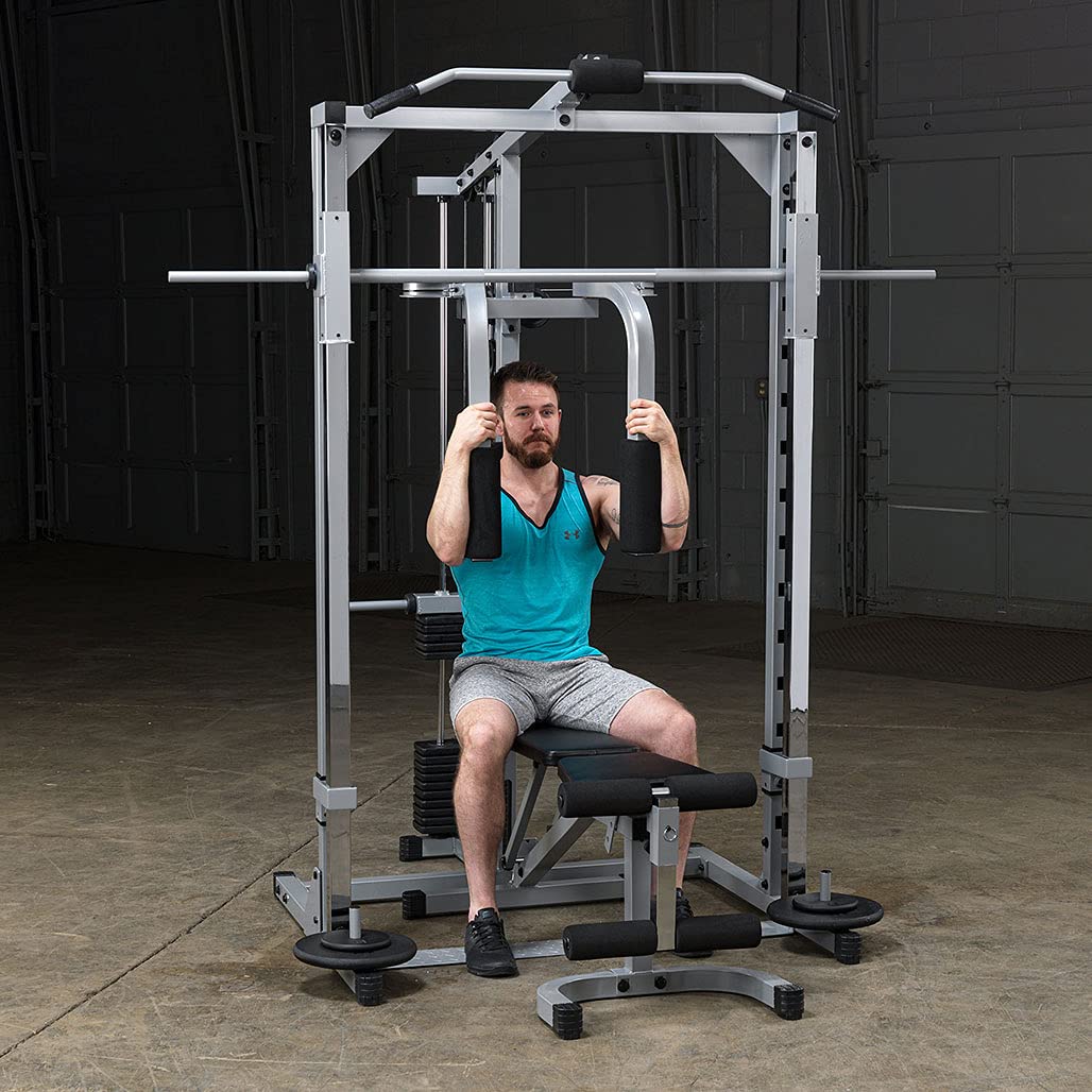 Body Solid Powerline PPA13X PEC Attachment for PSM144X Smith Machine - Upper Body Strength Training Equipment for Home & Commercial Gyms | Perfect for Shoulder Press, Bench Press & Arm Workouts