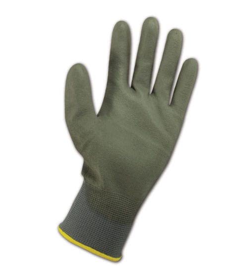MAGID ROC Dry Grip 13-Gauge Polyurethane Coated Work Gloves - 96 Pairs (JDW150) - Durable & Comfortable for Construction, Landscaping & DIY Projects