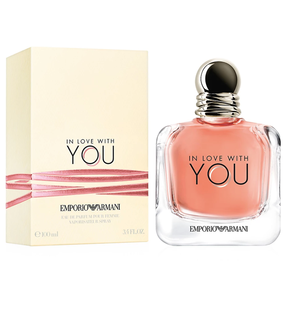 Emporio Armani In Love With You 100ML Eau de Parfum Spray for Women - Romantic Date Night & Special Occasion Fragrance