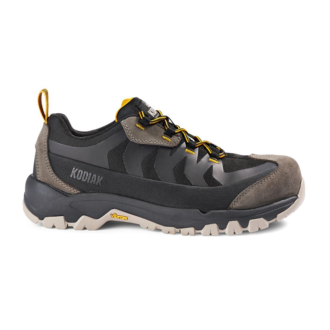 Kodiak Quest Bound Trail Men's Composite Toe Work Boots 1278BK - Black Fossil | Durable Safety Shoes for Construction, Hiking & Outdoor Work