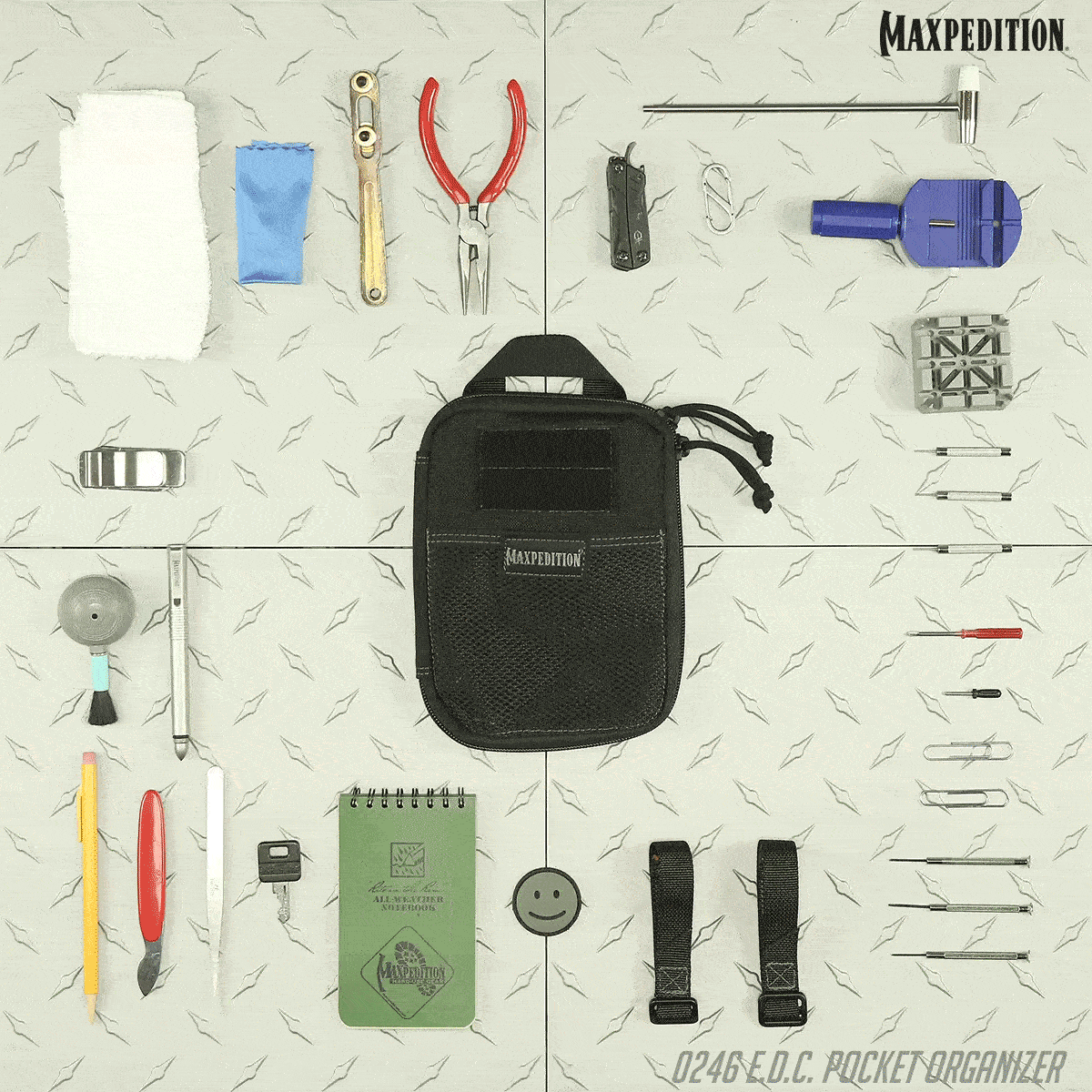 Premium EDC Pocket Organizer - Compact & Durable for Everyday Carry Essentials (Buy 1 Get 1 Free) | Perfect for Wallets, Keys, Tools & Outdoor Gear Organization