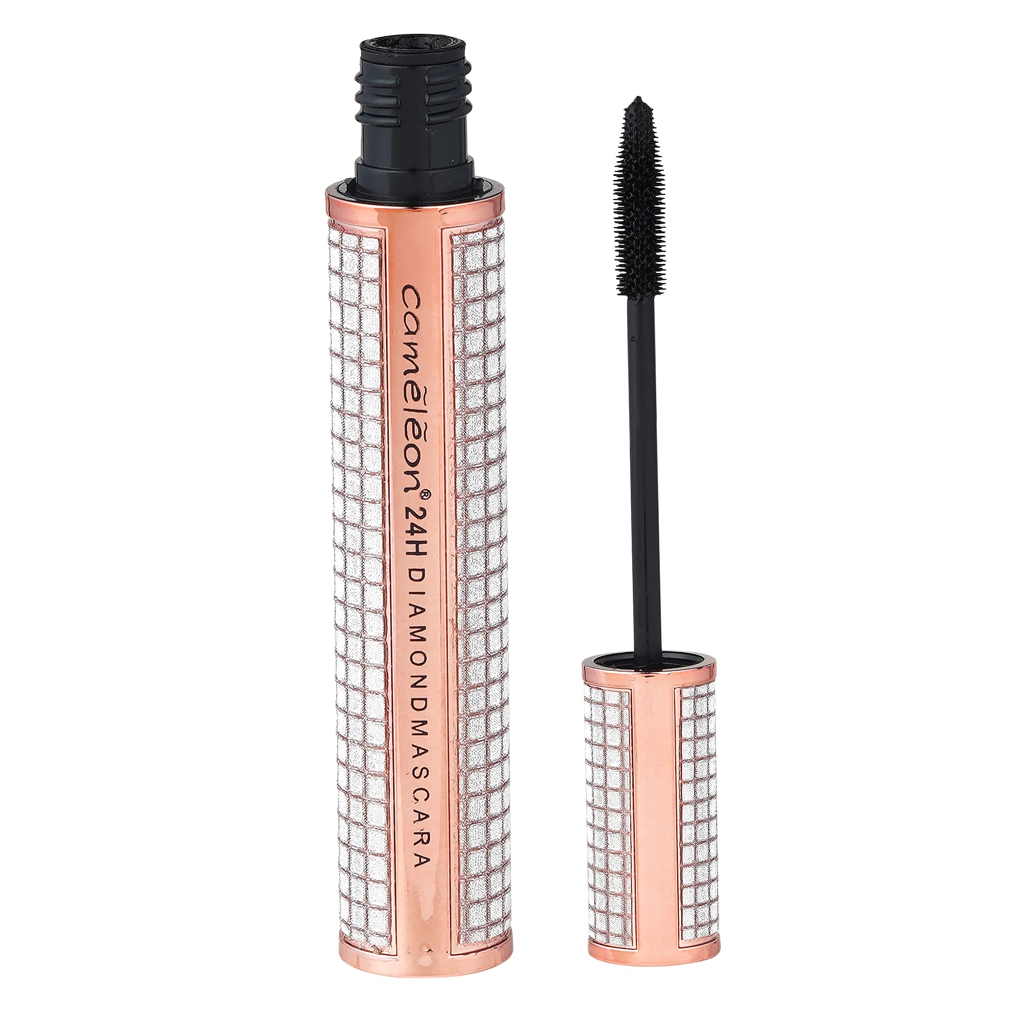 CL2 Cameleon 24H Waterproof Diamond Mascara - Long Lasting Volumizing & Lengthening for Sensitive Eyes | Perfect for Swimming, Workouts & Special Occasions