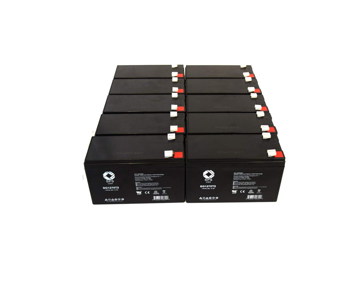 12V 7Ah Replacement Battery for Parks Electronics Labs 3000 Mini Lab - Medical Equipment Power Supply (10 Pack) - Perfect for Hospital Devices, Lab Instruments & Emergency Backup Power