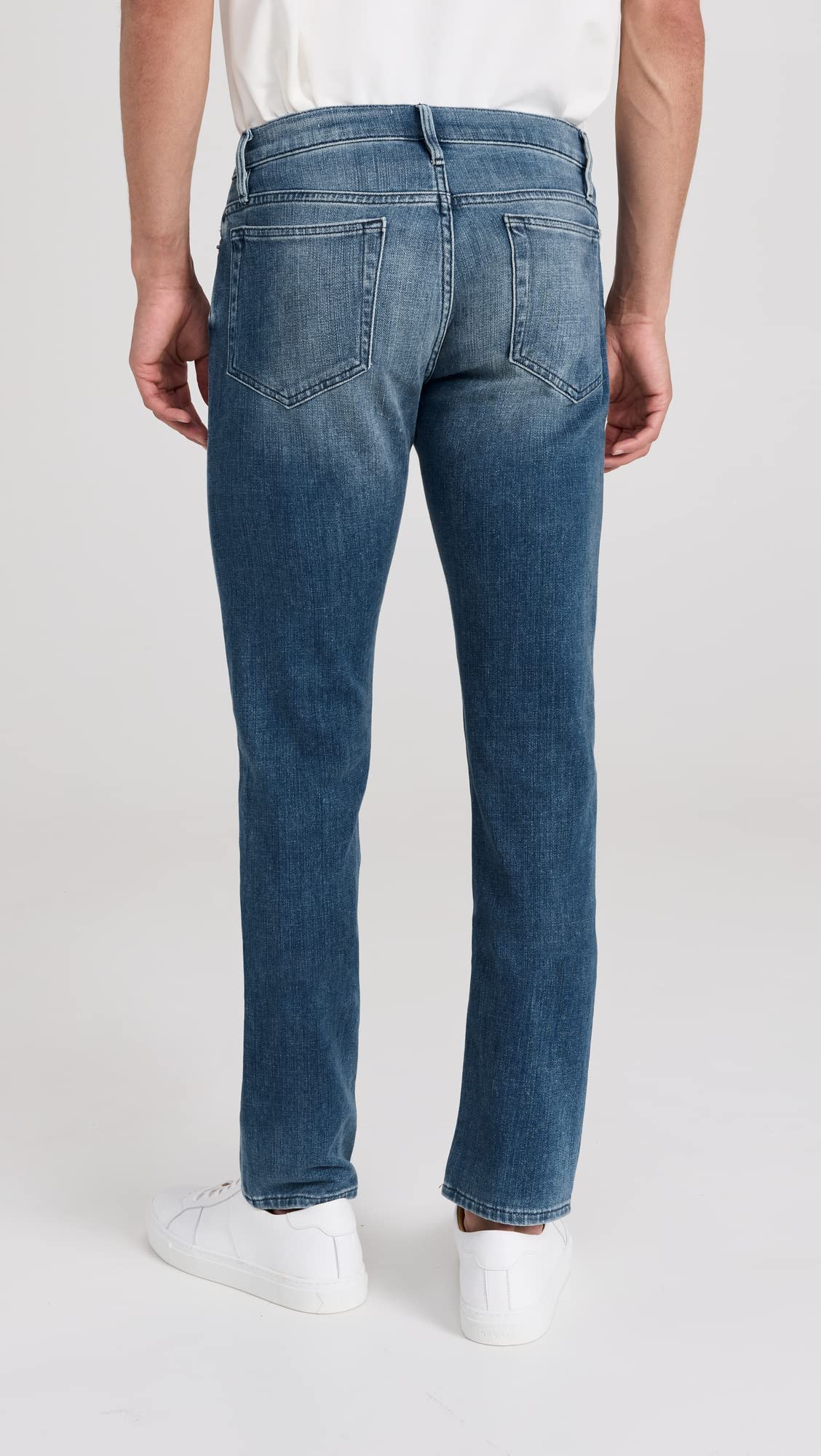 FRAME Men's L'Homme Slim Fit Stretch Denim Jeans - Comfortable & Stylish for Casual Wear, Work & Night Out