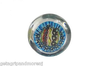 Murano Glass Paperweight - Handcrafted Italian Art Piece for Home & Office Decor | Perfect Gift for Collectors & Elegant Desks