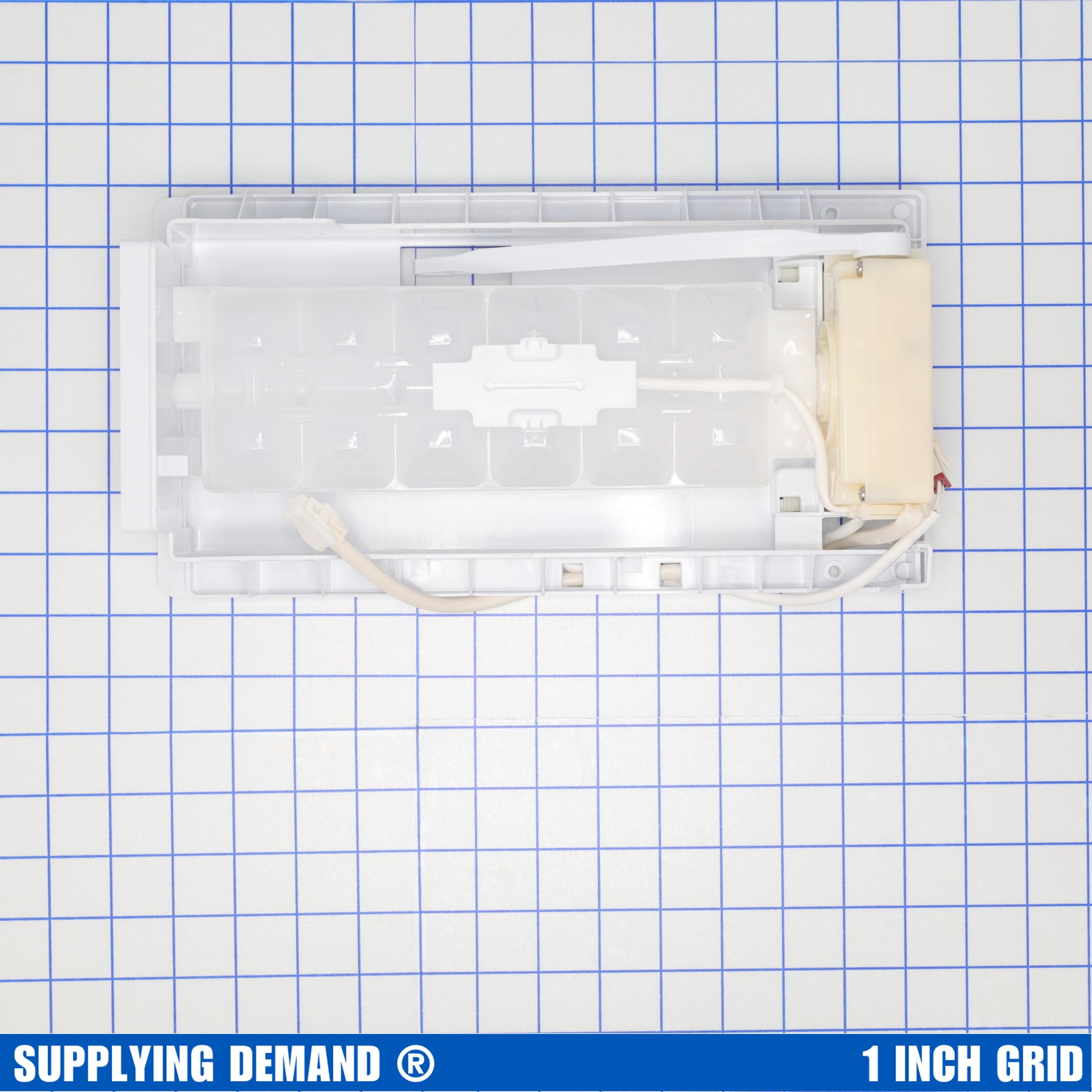 Original Refrigerator Automatic Ice Maker Replacement - Compatible with K1944385 & B01521291 Models - Perfect for Home Kitchen, Office, and Commercial Use