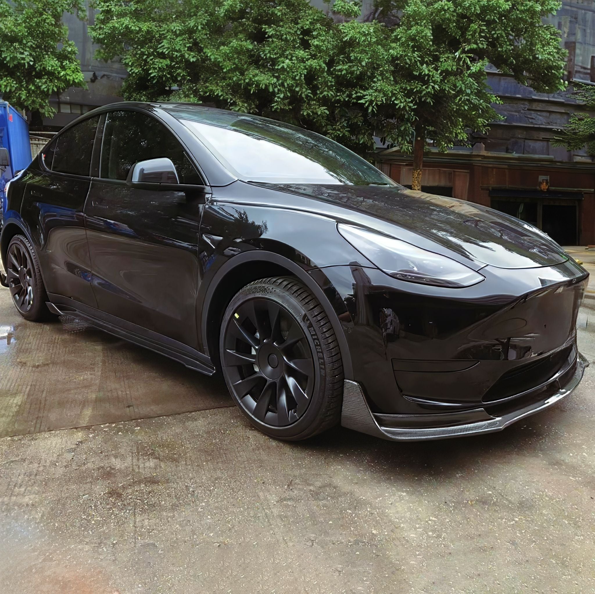Premium Carbon Fiber Side Skirts for Tesla Model Y - High Performance Aero Kit (Matte/Glossy Finish) | Enhance Style & Aerodynamics for Your Electric Vehicle | Perfect for Car Enthusiasts & Performance Upgrades