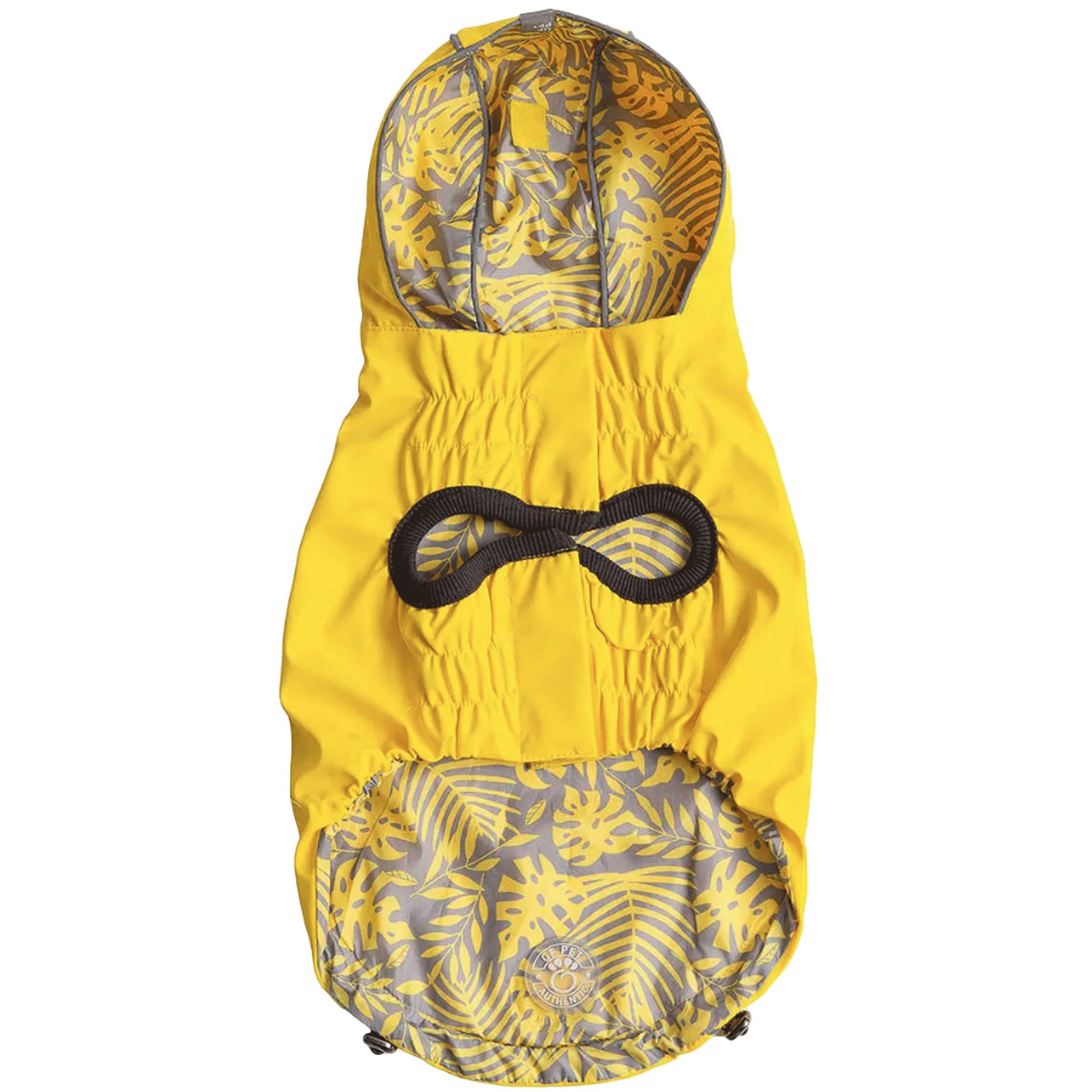Waterproof Reversible Dog Raincoat - Yellow & Blue for Small to Large Dogs - Perfect for Outdoor Walks & Rainy Day Adventures
