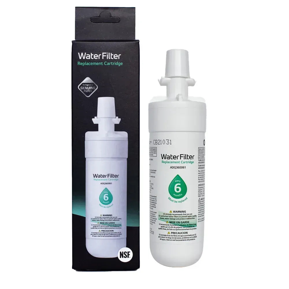 LG LT700P Refrigerator Water Filter Replacement - NSF Certified, Reduces 99% Contaminants - Perfect for Clean Drinking Water & Ice in LG Refrigerators