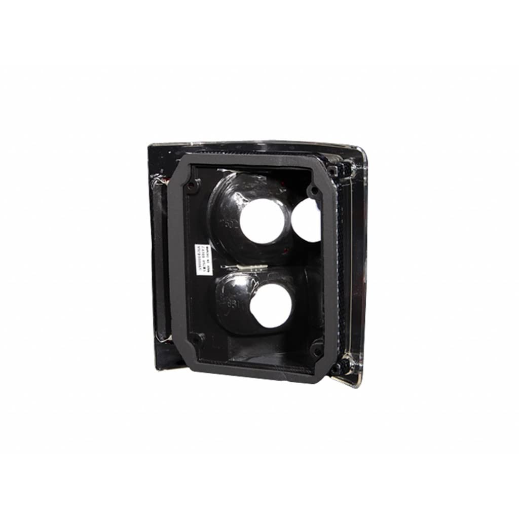 ANZO Smoke Tail Lights for 1987-1991 GMC R2500 Suburban - DOT Approved LED Brake Lights, Waterproof & Durable Replacement - Perfect for Off-Roading, Night Driving & Custom Truck Upgrades