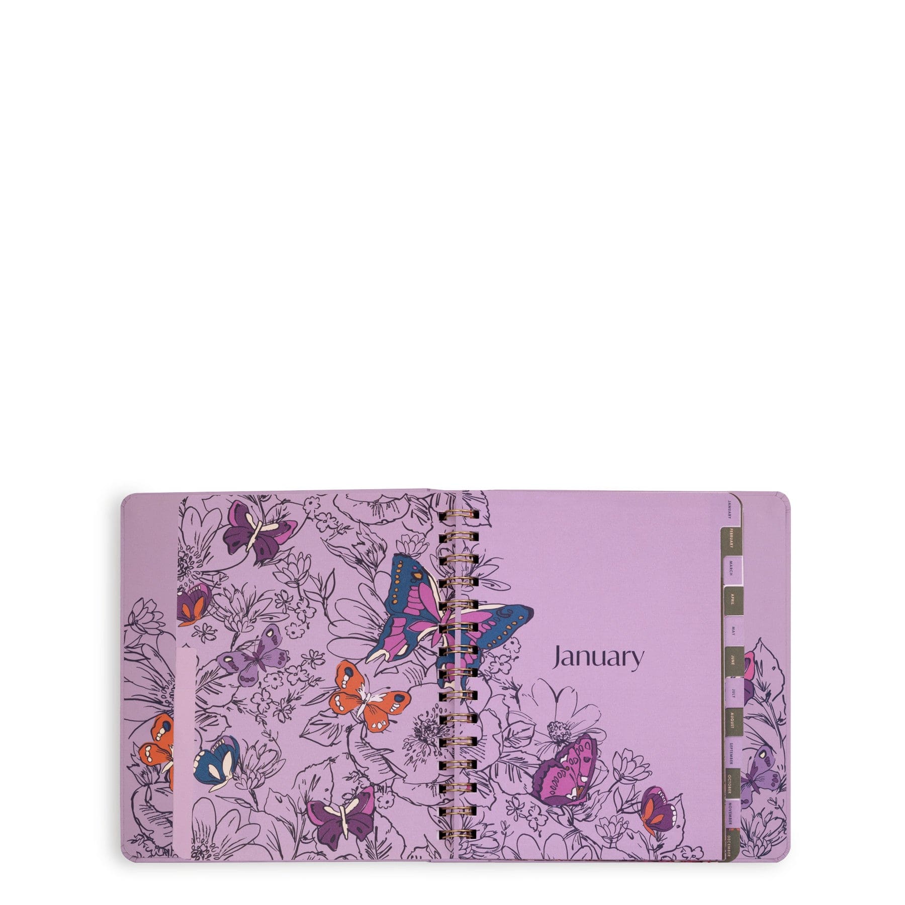 2025 12-Month Large Planner - Spiral Bound, 8.5