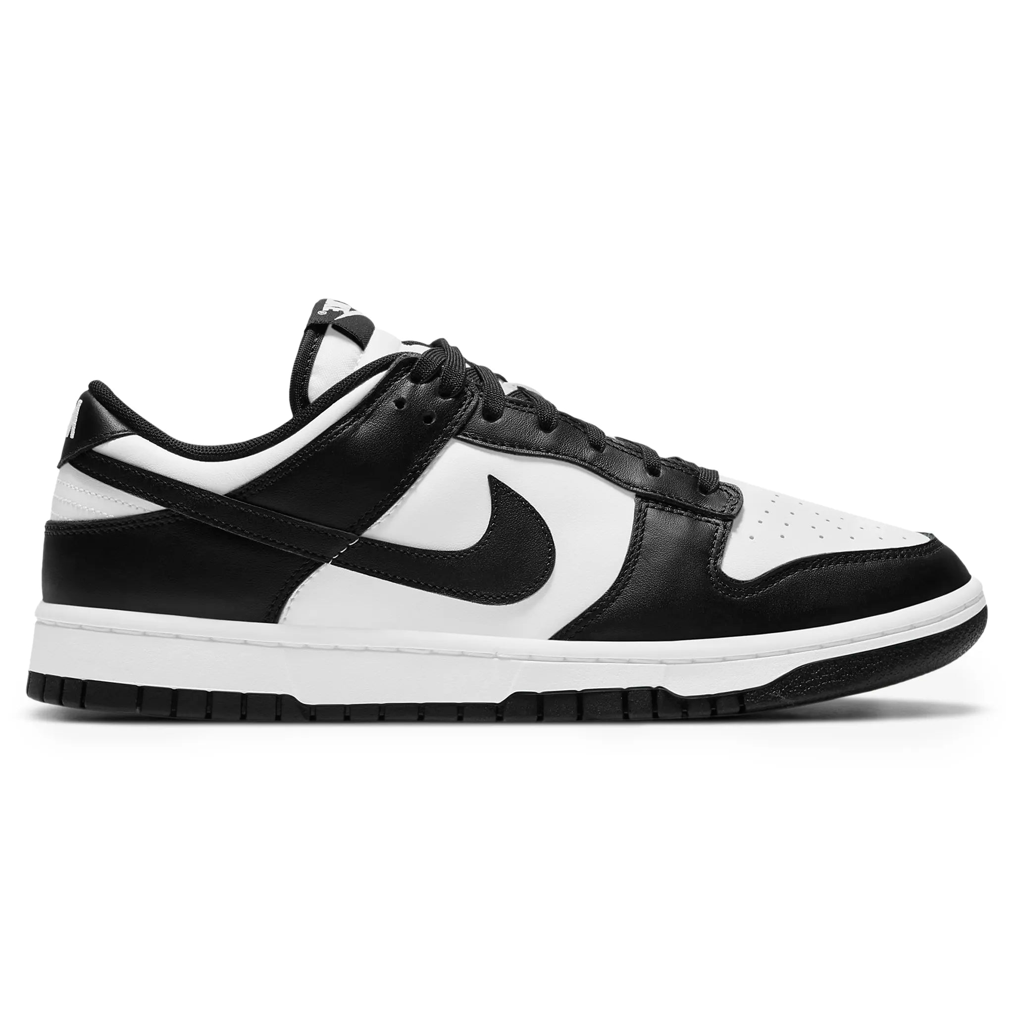 Nike Dunk Low Retro Black White Panda Sneakers 2021 - Men's & Women's Casual Shoes for Streetwear, Skateboarding & Everyday Fashion