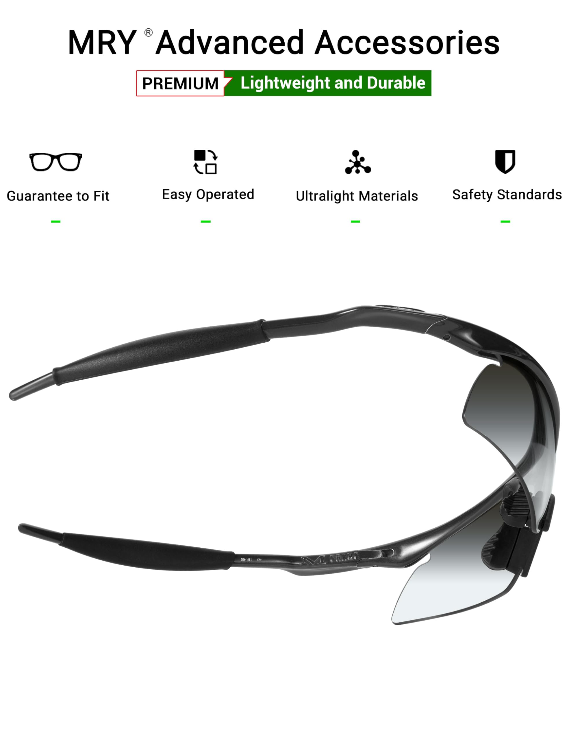 Oakley M Frame Replacement Earsocks for Heater, Hybrid, Strike & Sweep Sunglasses - Comfortable Cushion Accessories for Sports, Running & Outdoor Activities