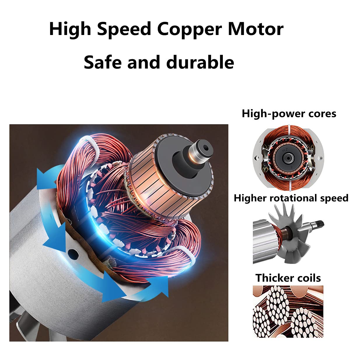1000W Electric Grain Mill Grinder - High Speed Commercial Spice & Herb Grinder for Dry Cereals, Rice, Corn - CE Certified - Perfect for Home Kitchens, Bakeries & Coffee Shops