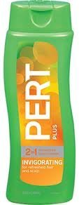 Pert Plus 2 in 1 Shampoo and Conditioner for Men & Women - Invigorating Fresh Scent, Hydrates Hair & Scalp, 13.5 Oz (Pack of 3) - Daily Hair Care for Soft, Refreshed & Healthy Looking Hair
