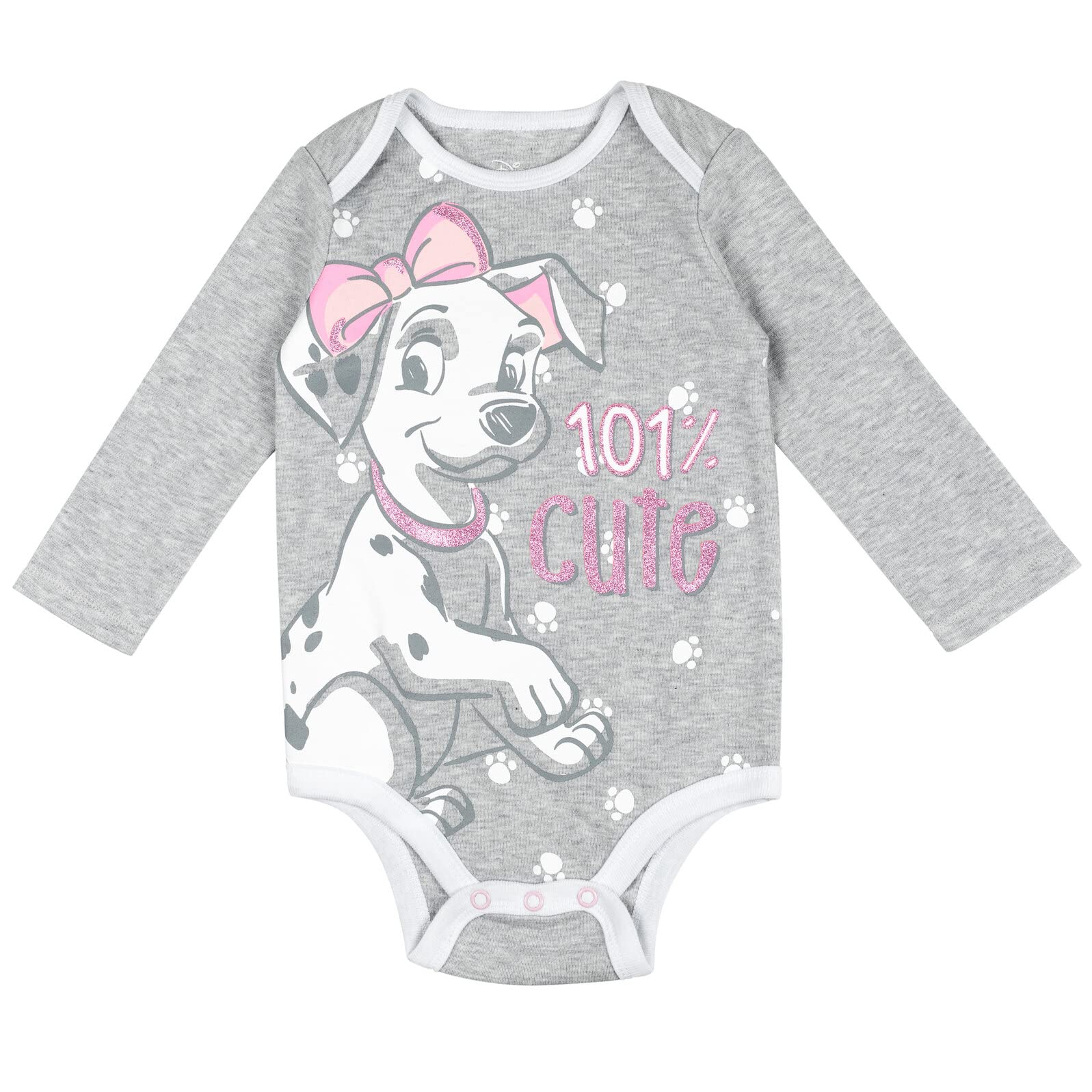 Disney Princess & Lion King Baby Bodysuits 5-Pack - Newborn to Infant Outfits for Girls (Ariel, Timon, Pumbaa, 101 Dalmatians) | Perfect for Nursery, Photo Shoots & Birthday Gifts