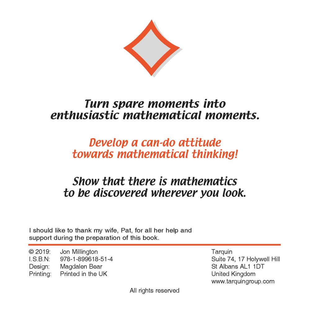 Mathematical Snacks: Fun Puzzle Books for Adults - Brain Teasers & Logic Games for Commuting, Travel & Leisure Time