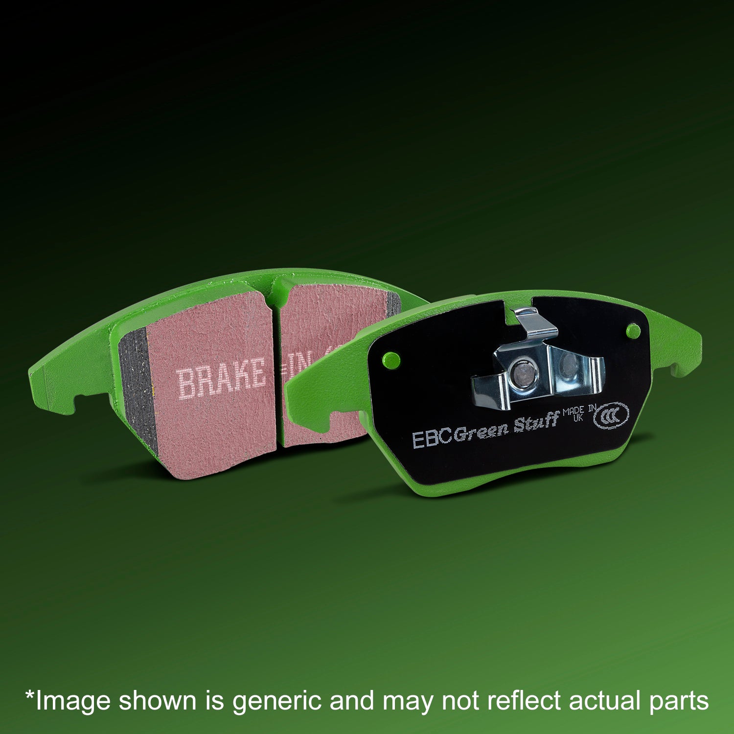 2022-2023 Ford Raptor Performance Front Brake Pads - Greenstuff 6000 Series for Off-Road & Heavy-Duty Driving | Perfect for Towing, Racing & Extreme Conditions