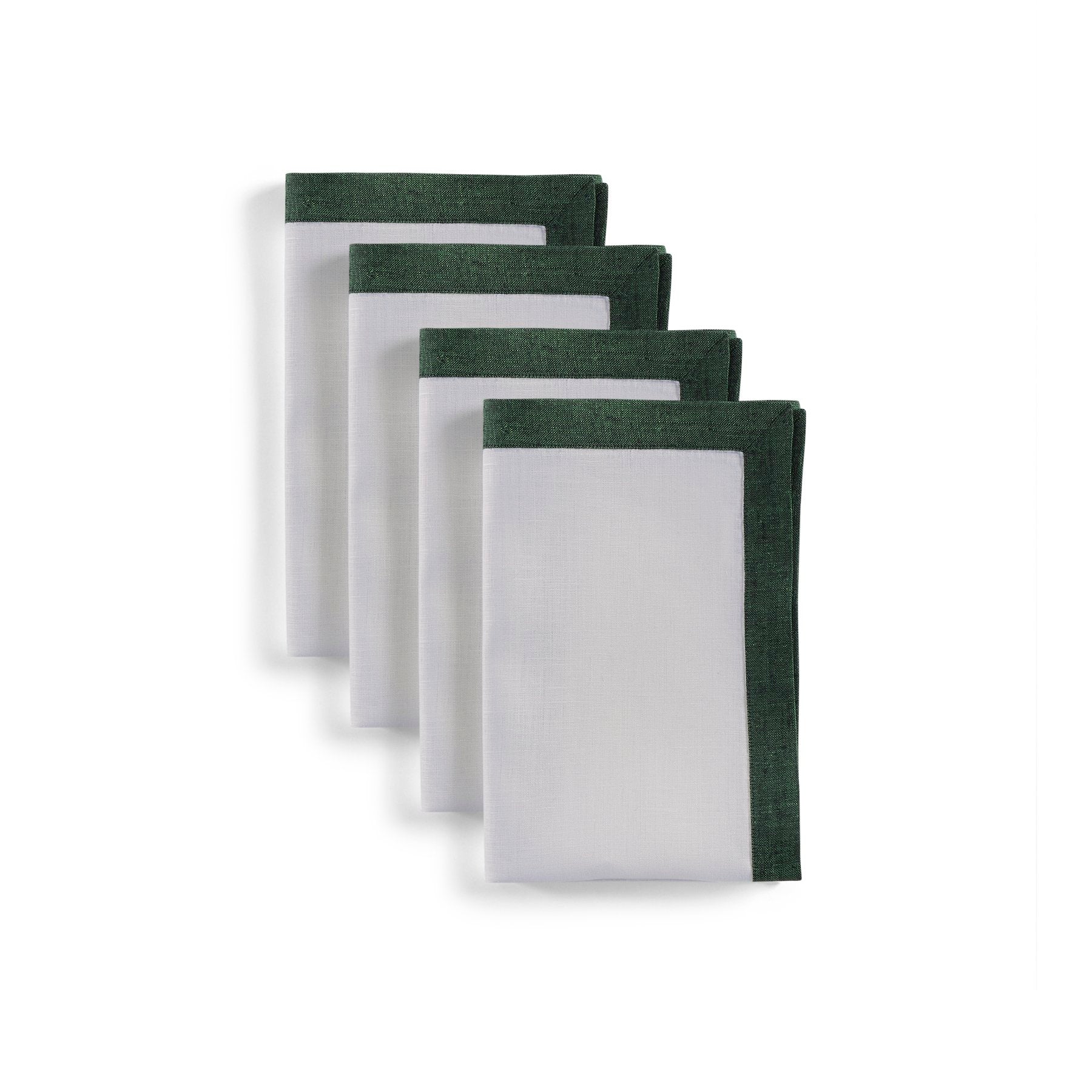 Premium Classic Cotton Napkins - Set of 4 for Elegant Dining, Dinner Parties & Home Decor - Soft & Absorbent Table Linens
