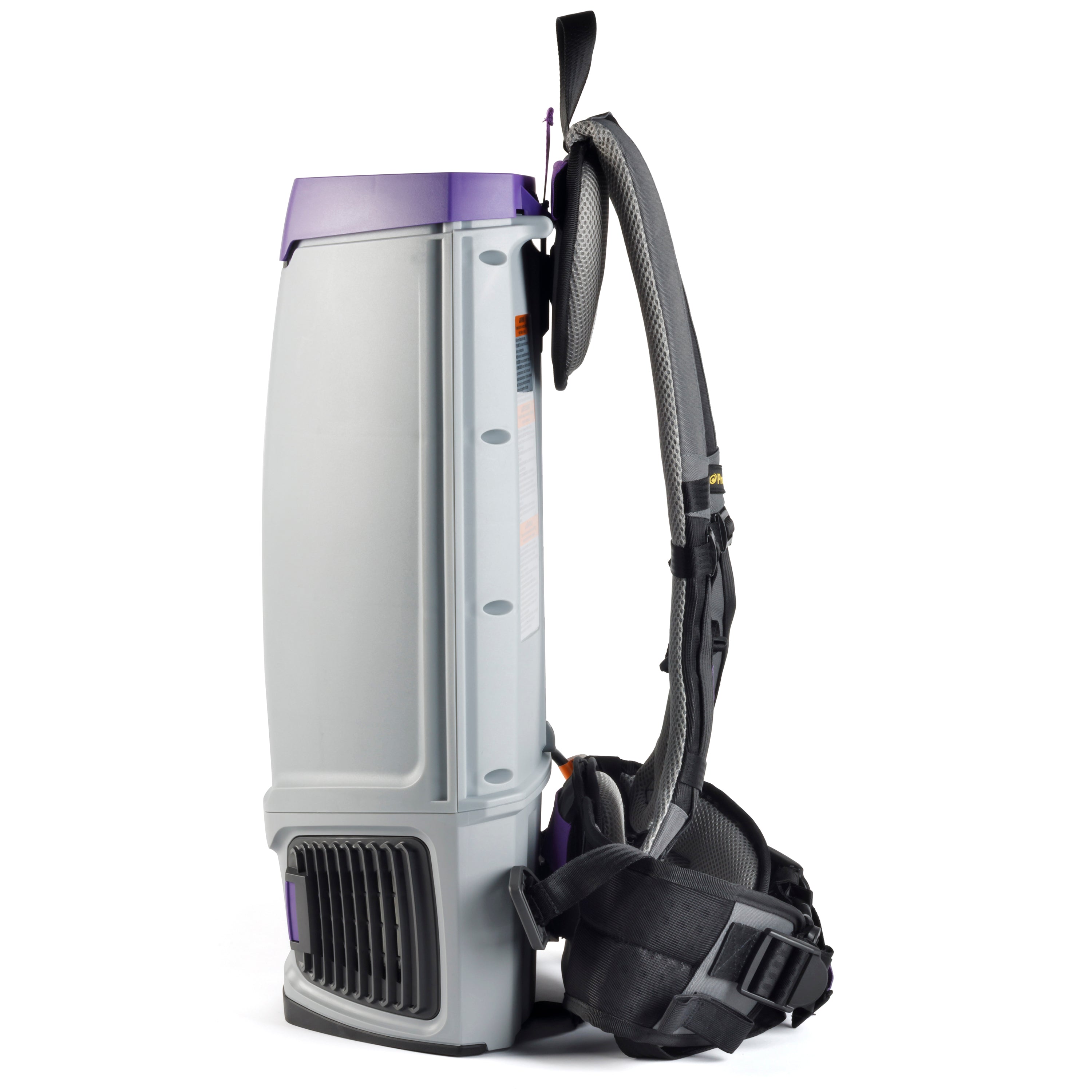ProTeam 107688 GoFit 10 Quart Backpack Vacuum Cleaner with Xover Multi-Surface Telescoping Wand Tool Kit - Perfect for Commercial Cleaning, Schools, and Office Maintenance