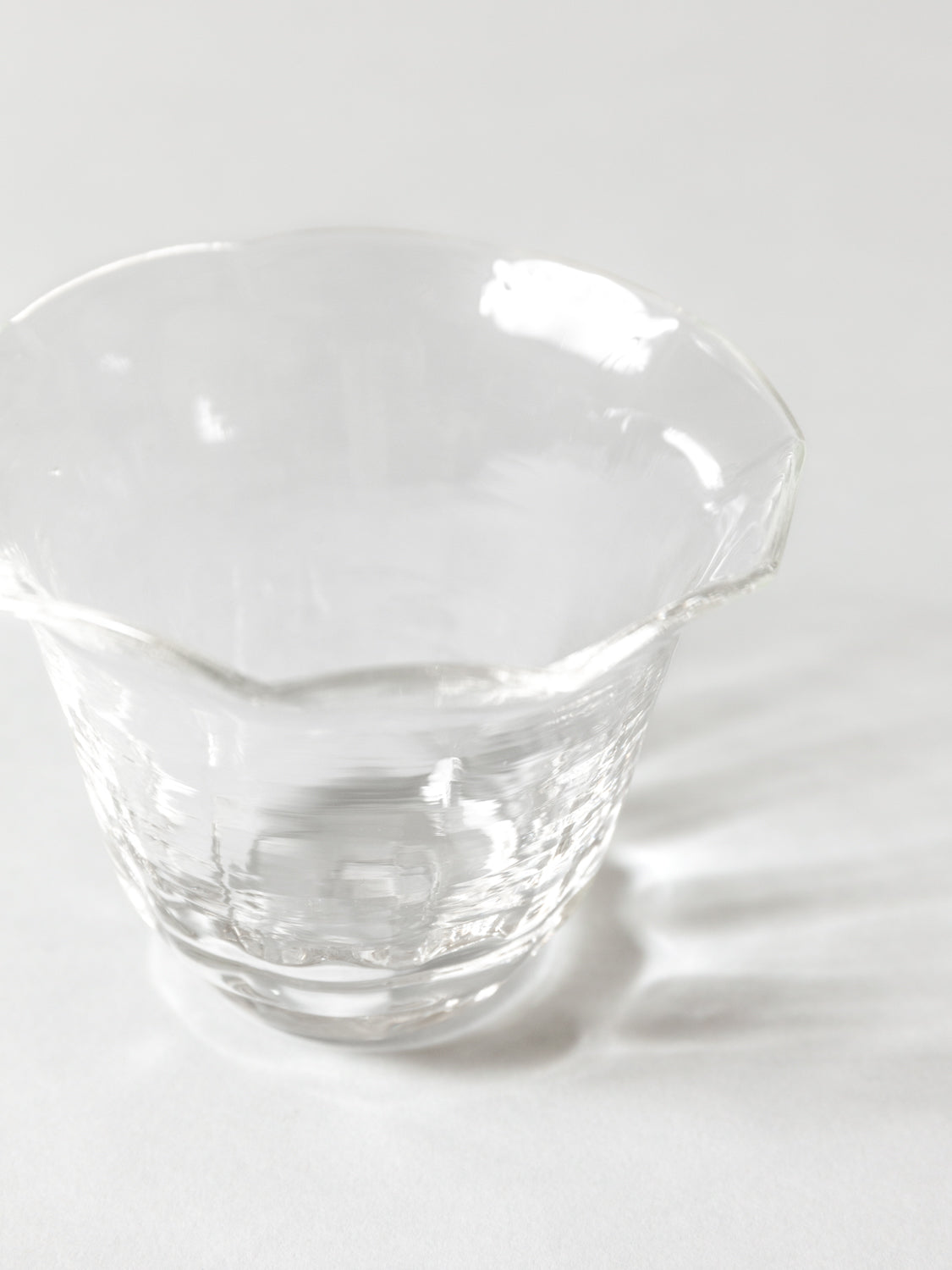 Yamanone Asagao Glass - Elegant Japanese Handmade Glassware for Tea, Coffee & Home Decor - Perfect for Gifts, Dining & Interior Design