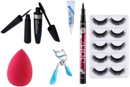 ClubComfort Mascara Eyeliner Glue & Beauty Set - 11 Pcs for Eye Makeup